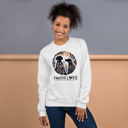 Canine Whirlpool -Pawsitive Love - Preshrunk Sweatshirt