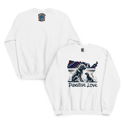 States of Devotion - Pawsitive Love - Preshrunk Sweatshirt