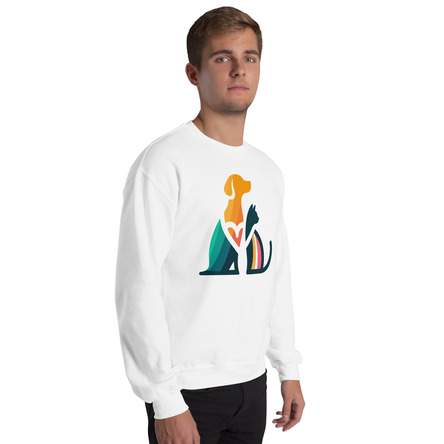 Unity Paws - Dog and Cat - Preshrunk Sweatshirt