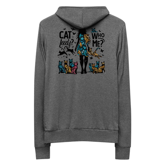 Feline Reverie - Lightweight Zip Hoodie