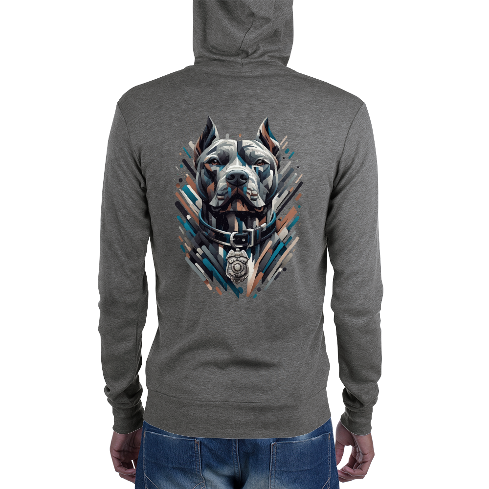 Guardian of Justice - Lightweight Zip Hoodie