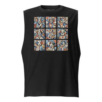 Paws in Harmony - Matisse - Unisex Muscle Tee