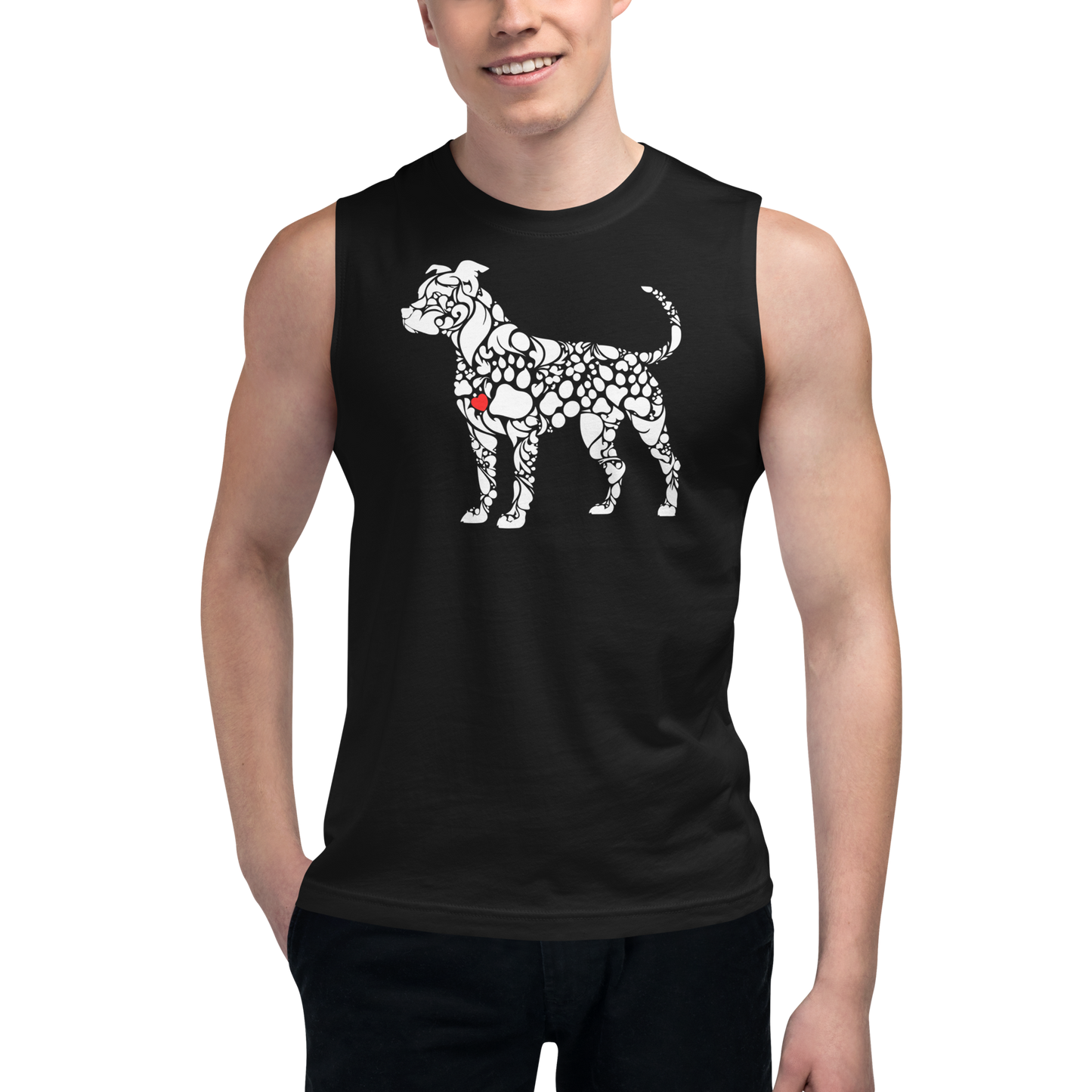 Paws of Loyalty - Pit - Unisex Muscle Tee