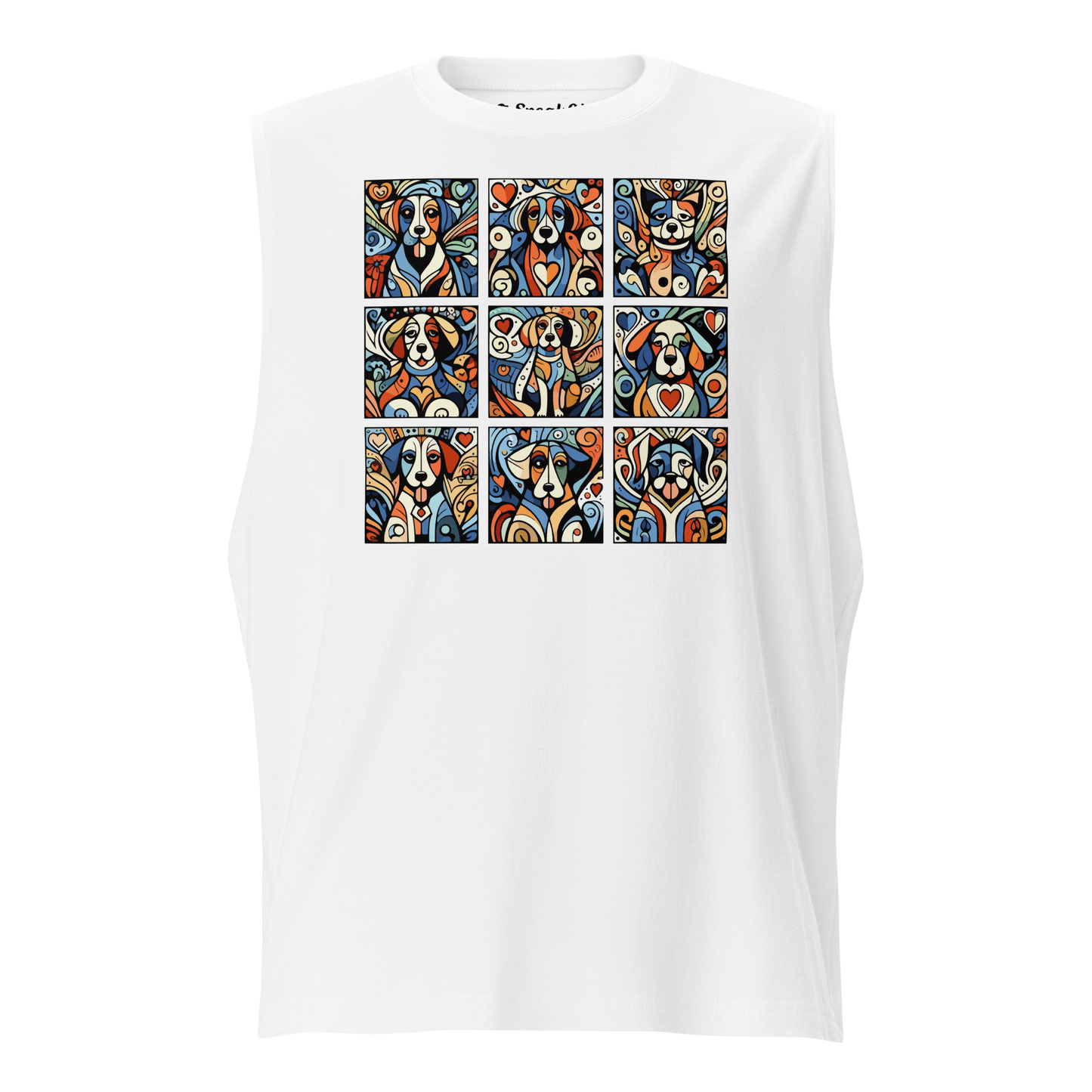 Paws in Harmony - Matisse - Unisex Muscle Tee