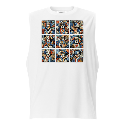 Paws in Harmony - Matisse - Unisex Muscle Tee