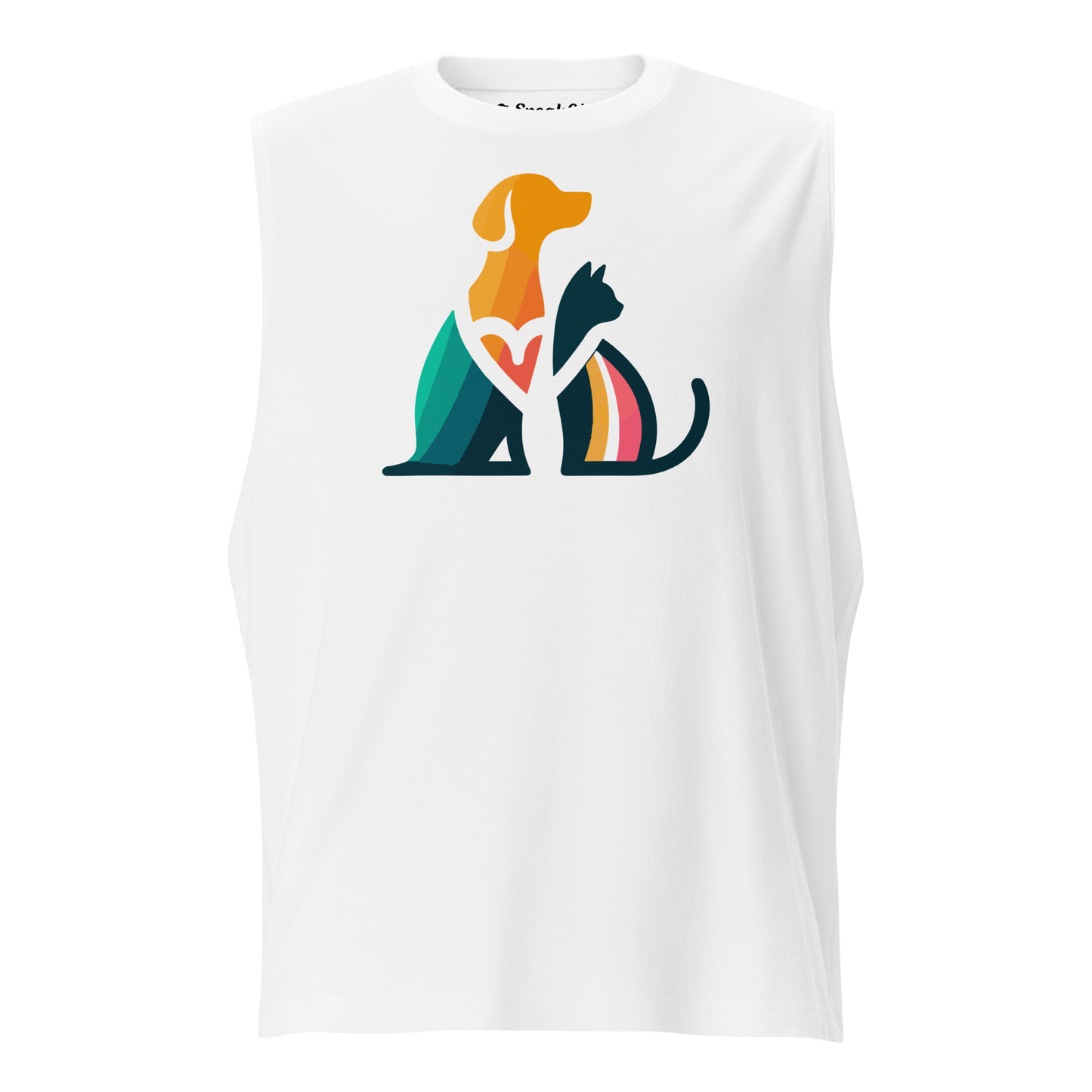 Unity Paws - Dog and Cat - Unisex Muscle Tee