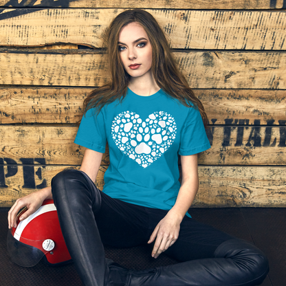 Paws of Compassion - Heart - Unisex Tee