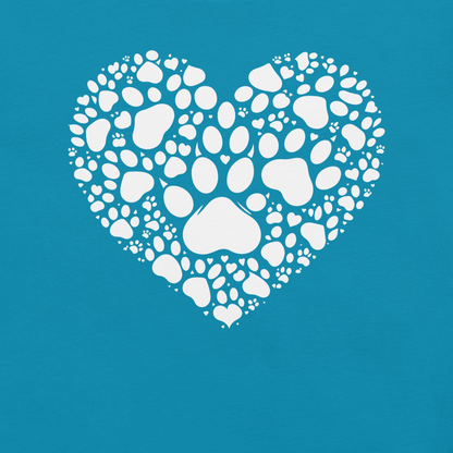 Paws of Compassion - Heart - Unisex Tee