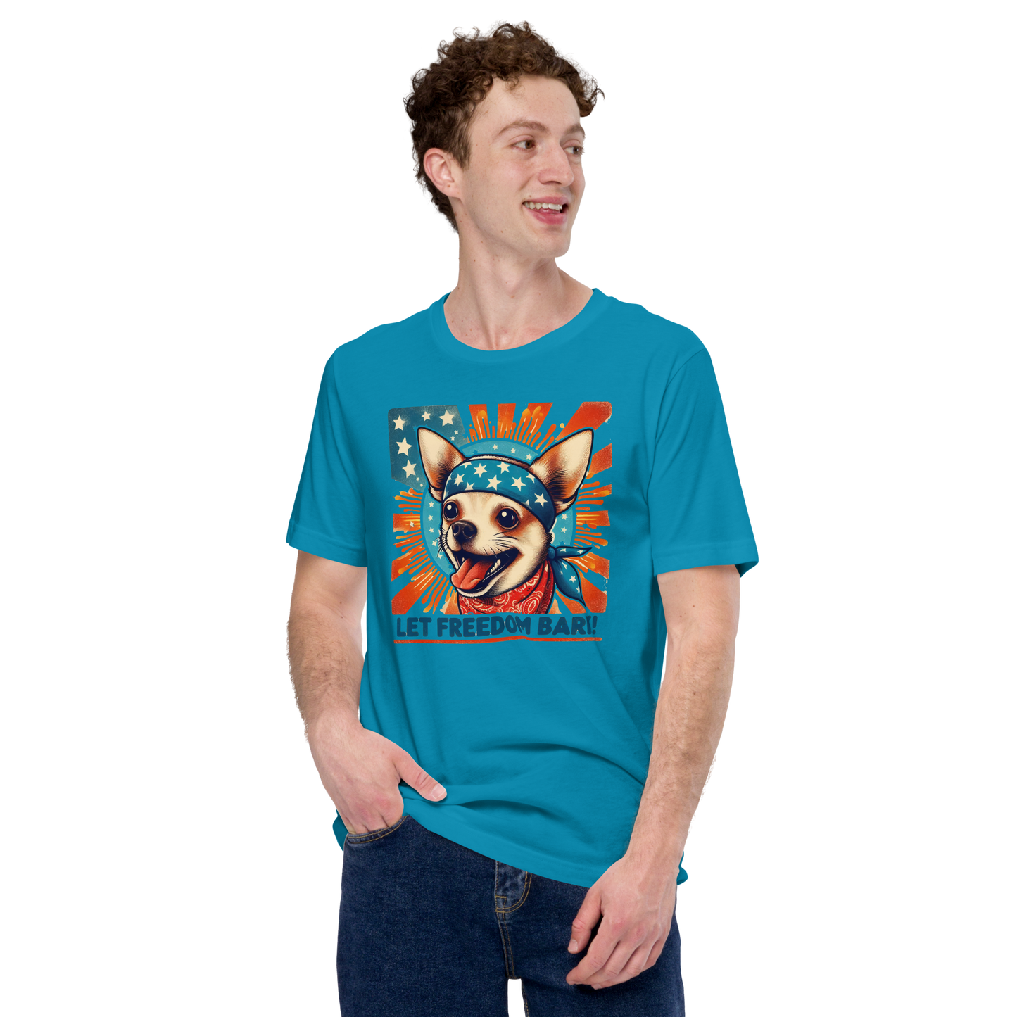 Freedom Chihuahua - Unisex Staple Tee