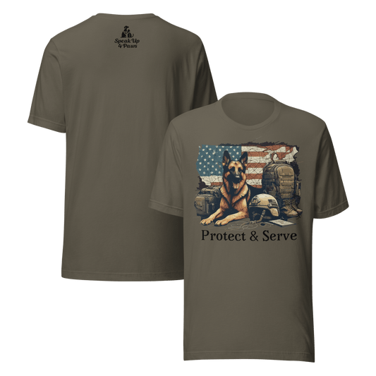 Sentinel of Valor - Signature Tee - Unisex Staple Tee - Speak Up 4 Paws