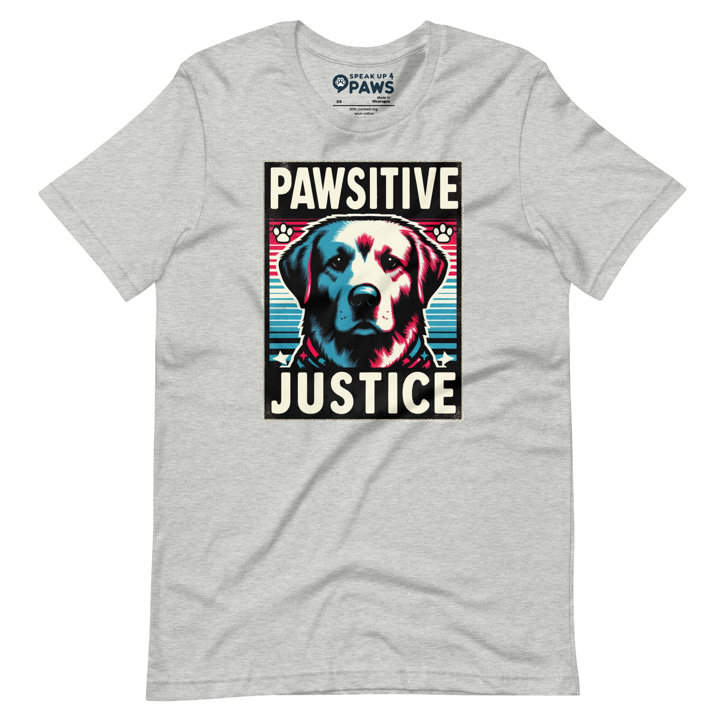 Bark Nirvana - Pawsitive Justice - Unisex Tee