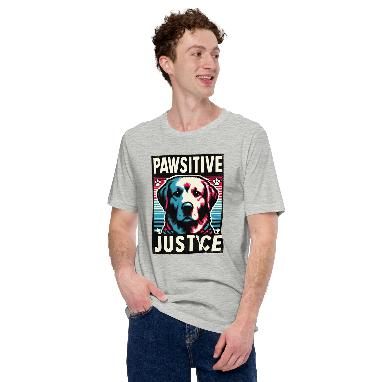 Bark Nirvana - Pawsitive Justice - Unisex Staple Tee