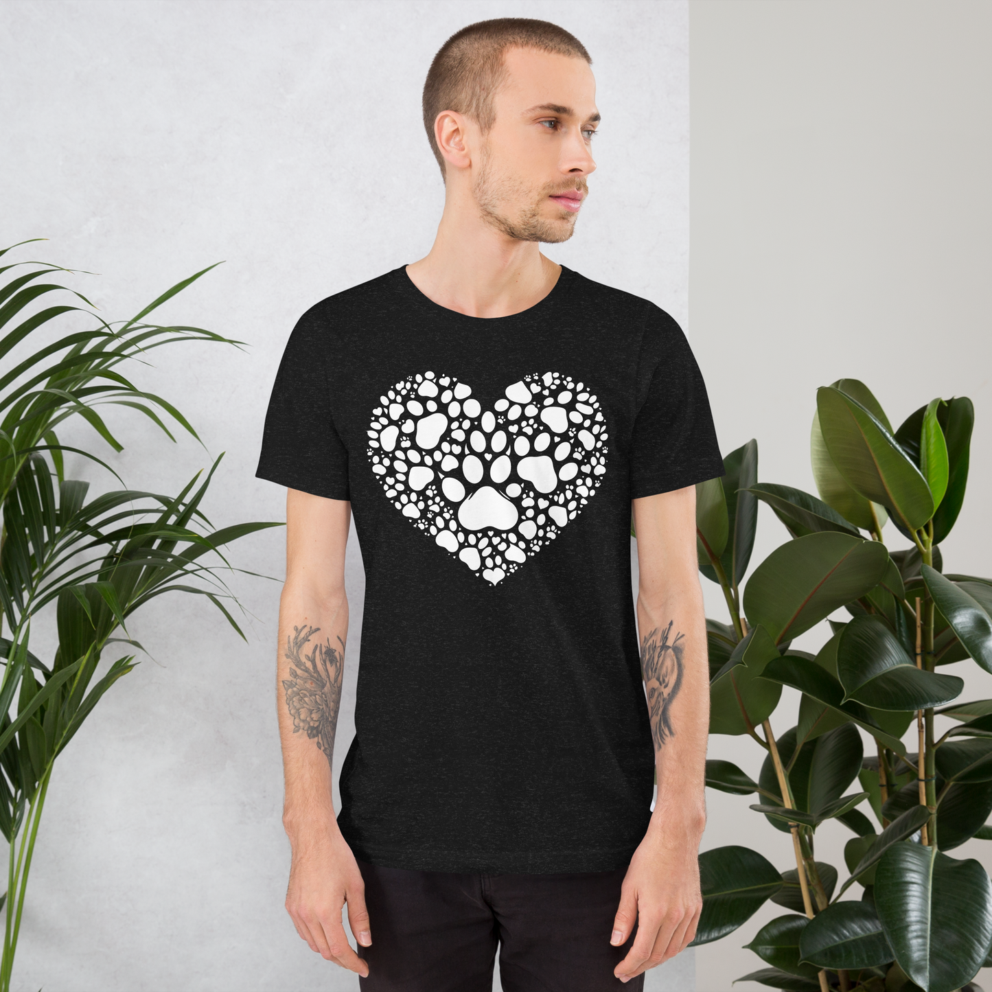 Paws of Compassion - Heart - Unisex Tee