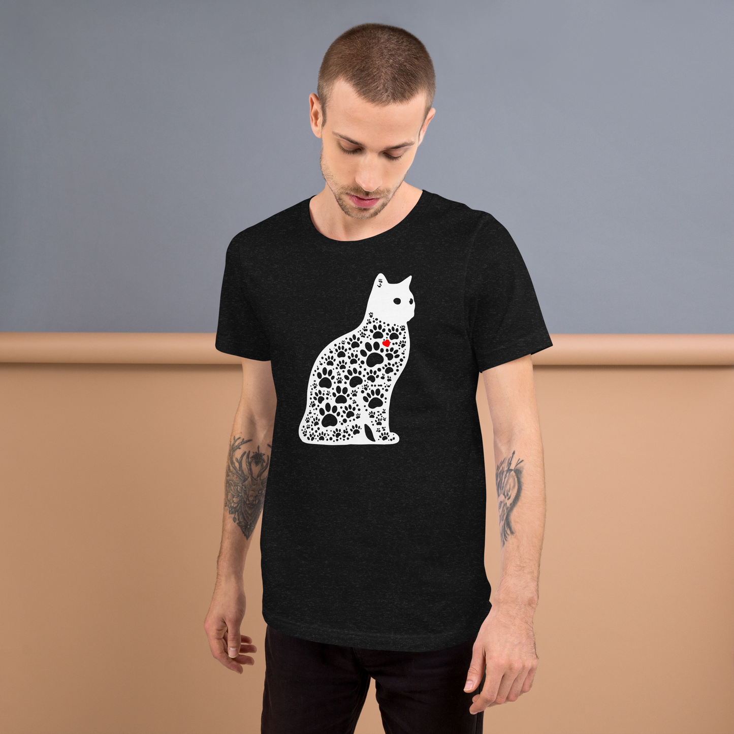 Paws in Harmony - Cat - Unisex Tee