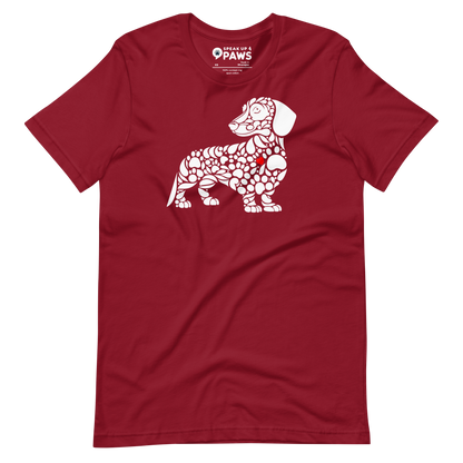 Paws of Devotion - Dachshund - Unisex Tee