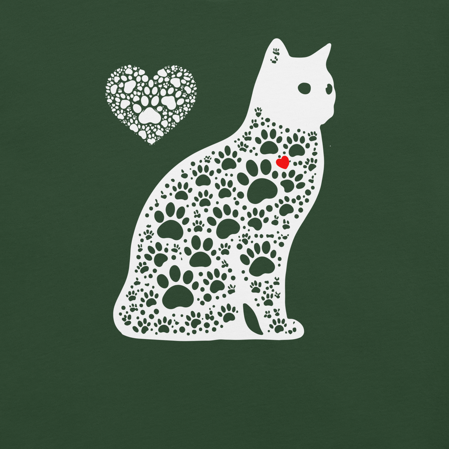 Paws in Harmony - Cat - Unisex Tee