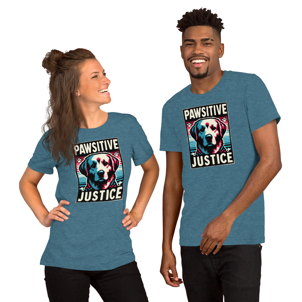 Bark Nirvana - Pawsitive Justice - Unisex Tee