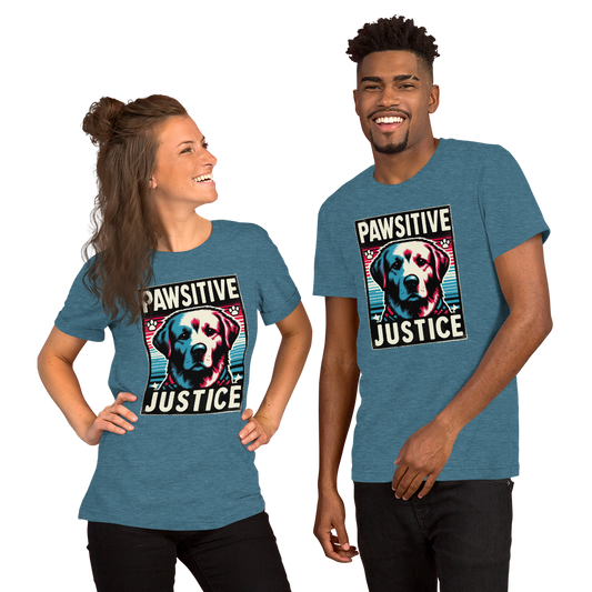 Bark Nirvana - Pawsitive Justice - Unisex Staple Tee