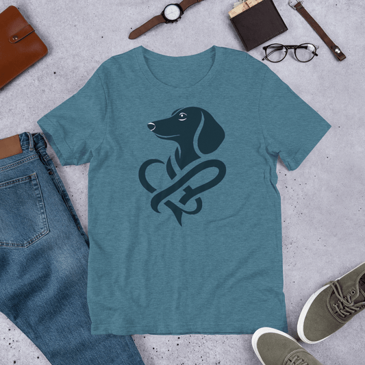 Heart of a Doxie - Signature Tee - Unisex Staple Tee - Speak Up 4 Paws
