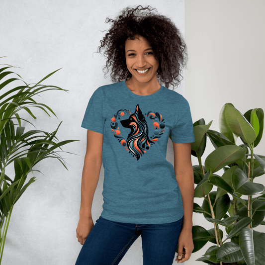 Vibrant Heart - Signature Tee - Unisex Staple Tee - Speak Up 4 Paws