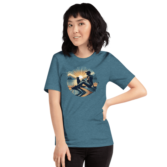 Lakeside Serenity - Everyday Tee - Unisex Staple Tee - Speak Up 4 Paws