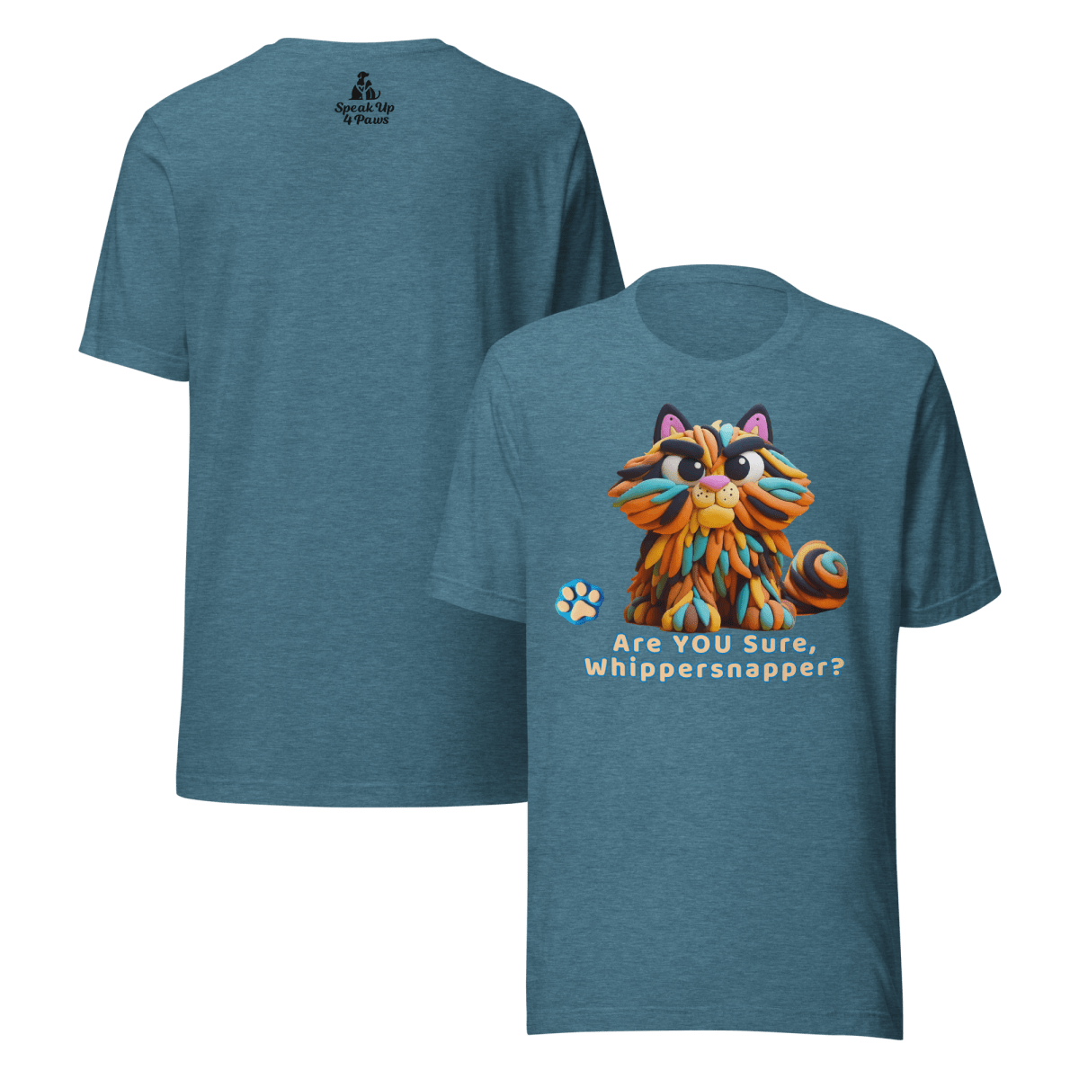 Sir Floofalot - "Are YOU Sure, Whippersnapper?" - Signature Tee - Unisex Staple Tee - Speak Up 4 Paws