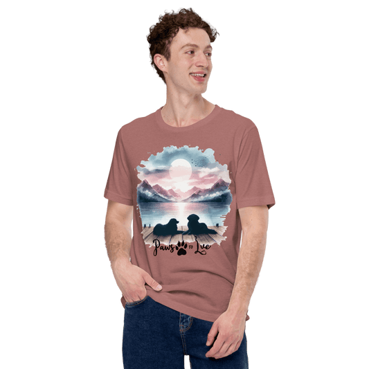 Sunset Buddies - Signature Tee - Unisex Staple Tee - Speak Up 4 Paws