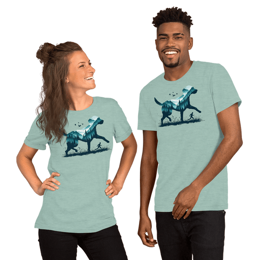 Echoes of the Mountains - Signature Tee - Unisex Staple Tee - Speak Up 4 Paws