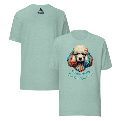 Miss Sniffany - "Pawsitively Spoiled Darlin'!" - Signature Tee - Unisex Staple Tee - Speak Up 4 Paws