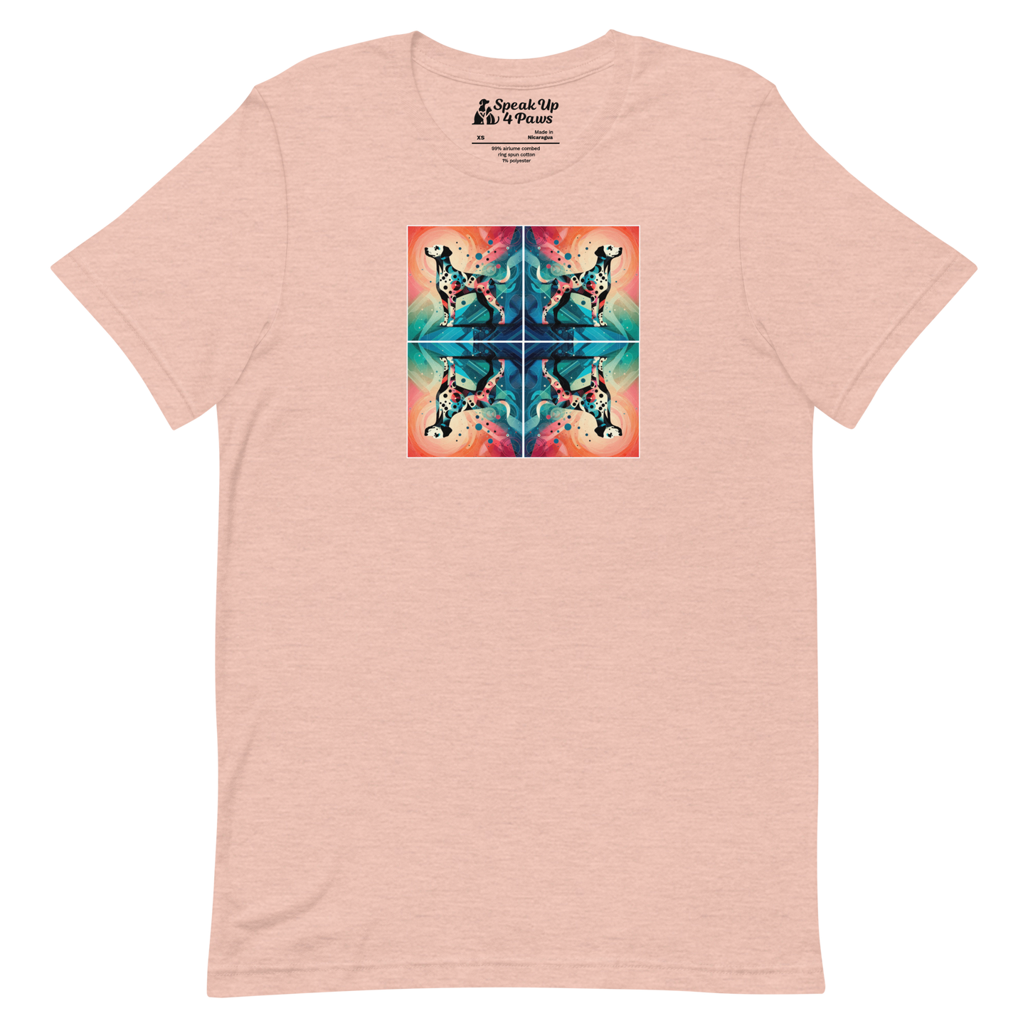 Vibrant Canine Mosaic - Unisex Staple Tee