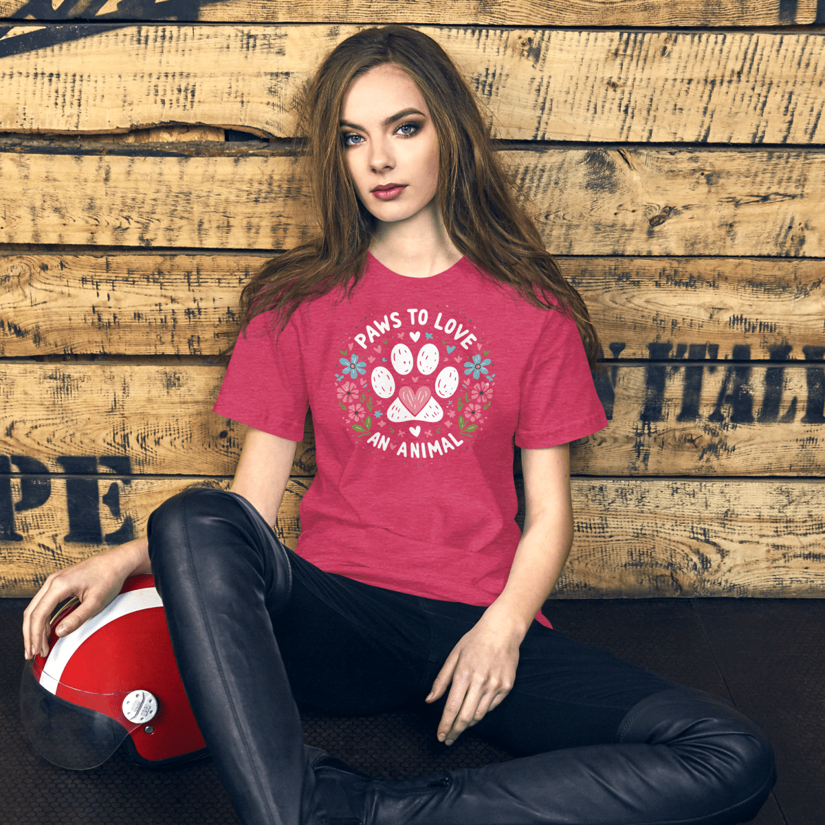Circle of Pawsitivity - Everyday Tee - Unisex Staple Tee - Speak Up 4 Paws