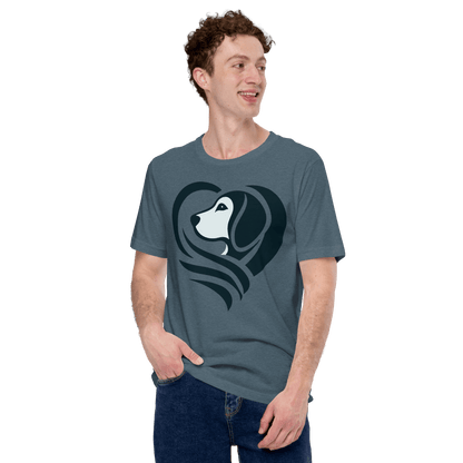Heartfelt Beagle - Signature Tee - Unisex Staple Tee - Speak Up 4 Paws