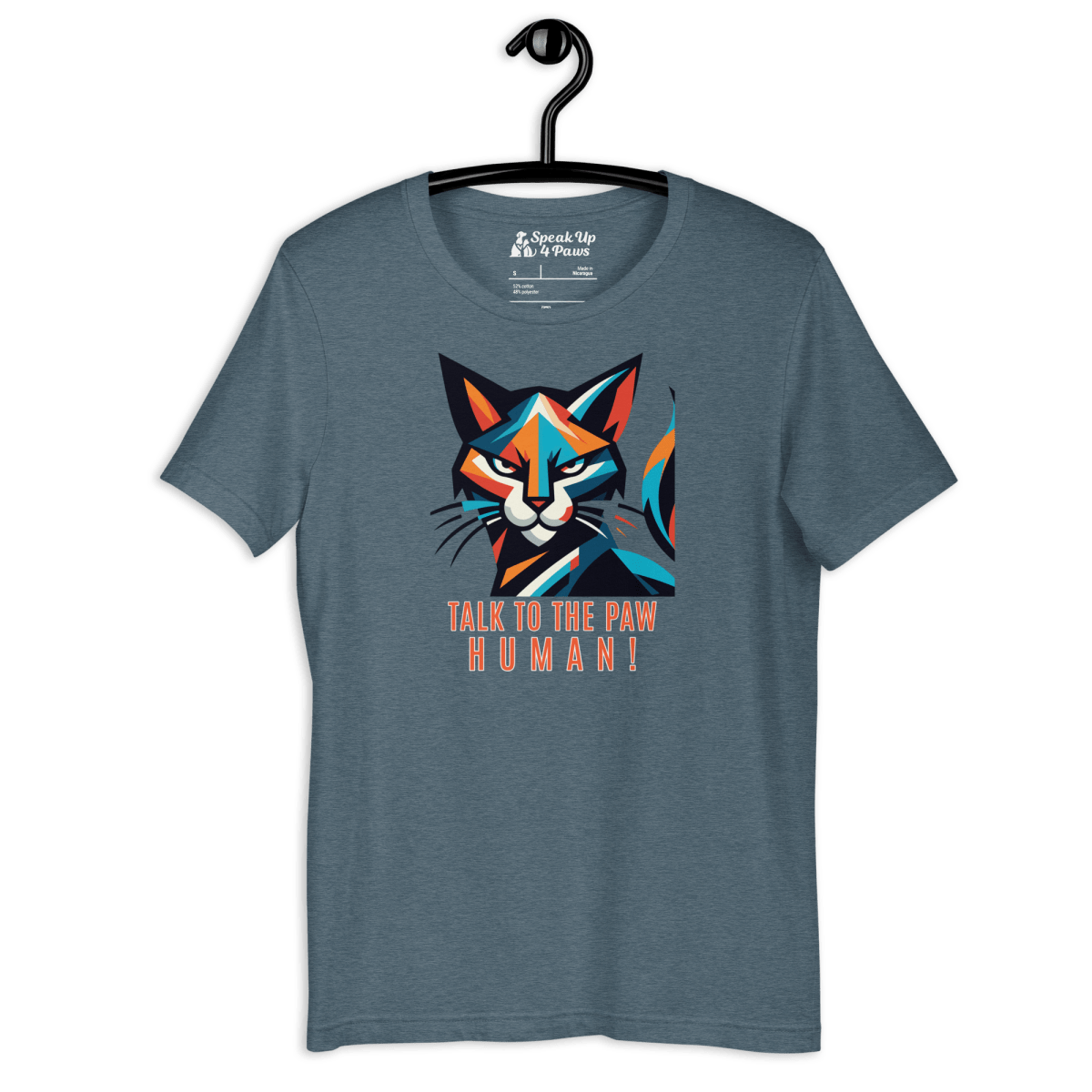 Defiant Feline - Everyday Tee - Unisex Staple Tee - Speak Up 4 Paws