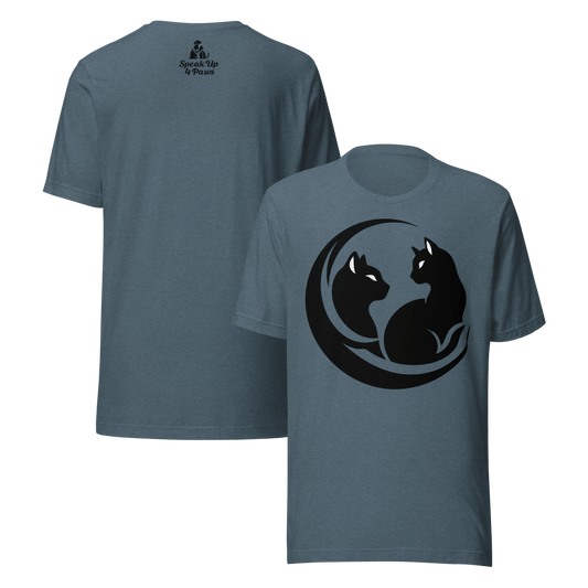 Whiskered Harmony - Signature Tee - Unisex Staple Tee - Speak Up 4 Paws