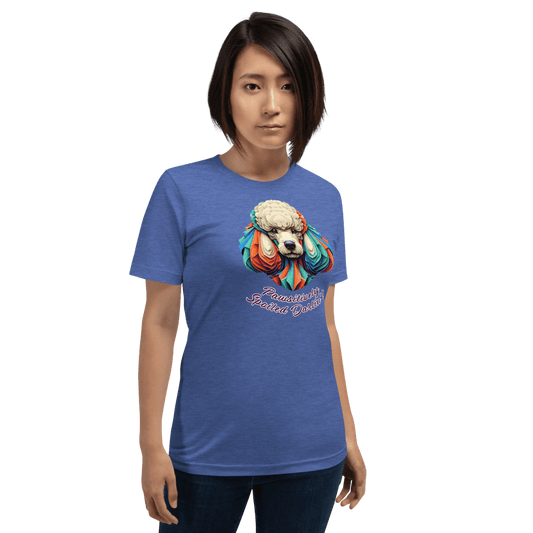 Miss Sniffany - Everyday Tee | COLORS: Heather True Royal, Mauve, Tan, Heather Prism Dusty Blue - Unisex Staple Tee - Speak Up 4 Paws