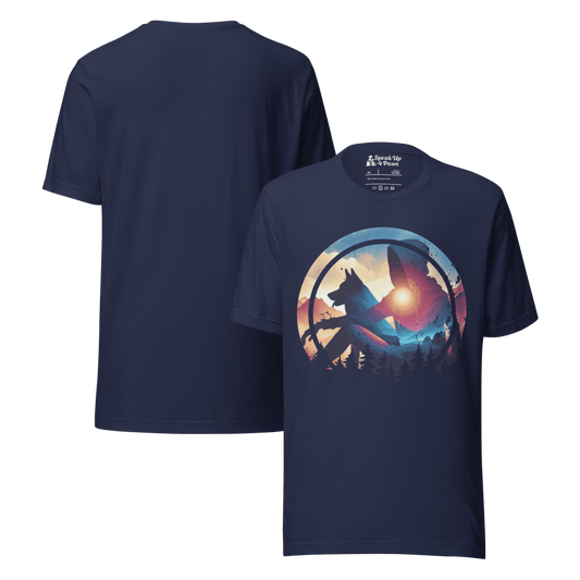 Companion Hues - Everyday Plus Tee | COLORS: Navy, Red, Athletic Grey, White - Unisex Staple Tee - Speak Up 4 Paws
