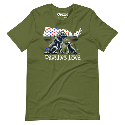 States of Devotion - Pawsitive Love - Unisex Tee