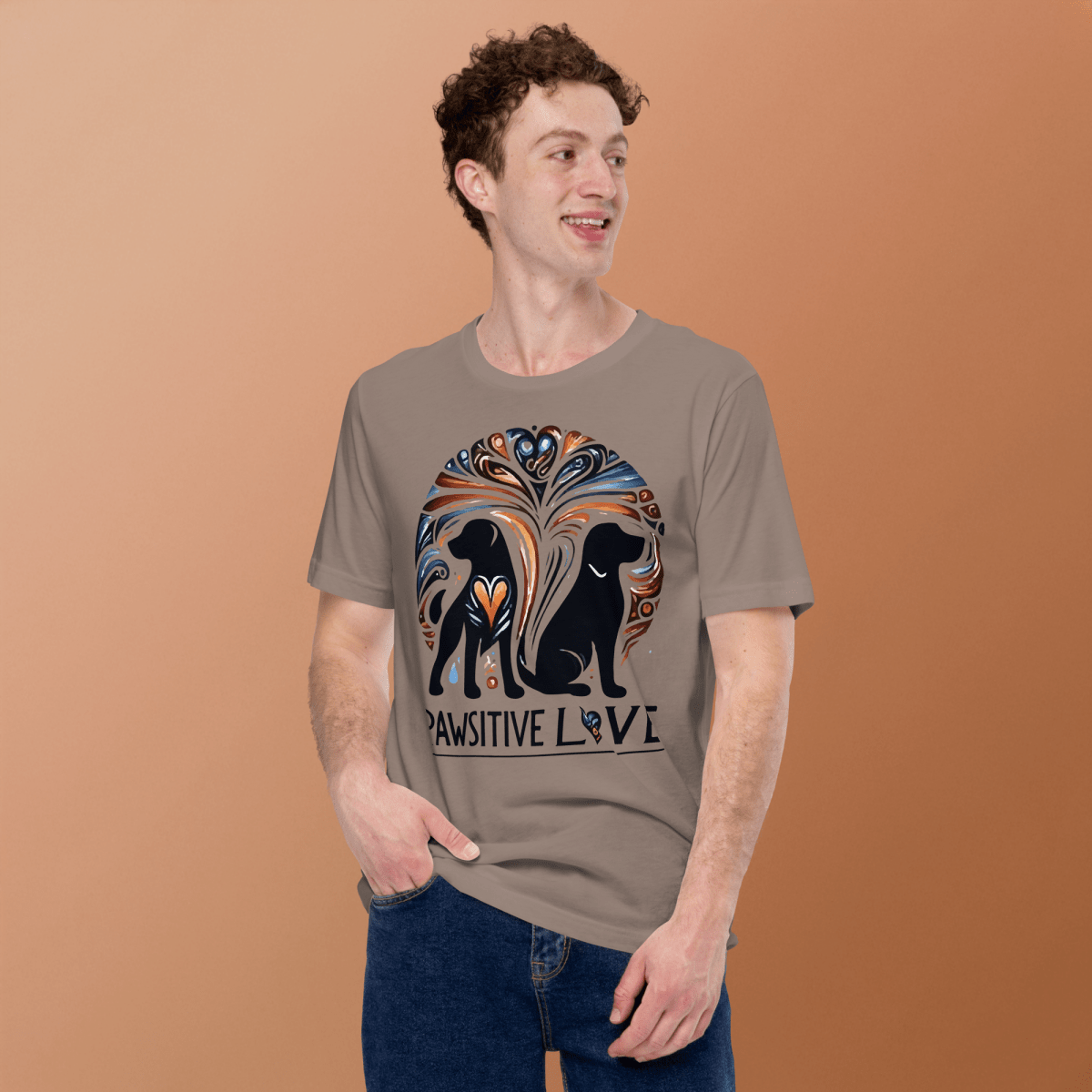 Radiant Companions - Everyday Tee | COLORS: Autumn, Heather Slate, Steel Blue, Pebble - Unisex Staple Tee - Speak Up 4 Paws