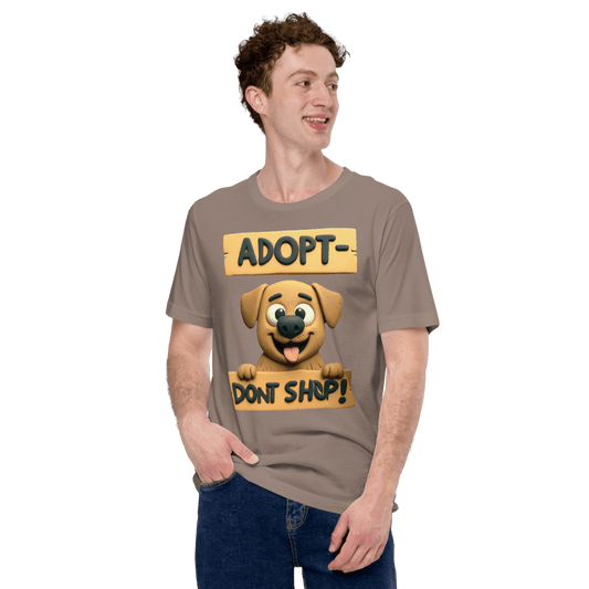 Adopt Happiness - Signature Tee - Unisex Staple Tee - Speak Up 4 Paws