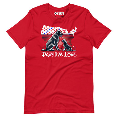 States of Devotion - Pawsitive Love - Unisex Tee