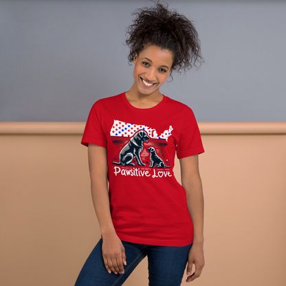 States of Devotion - Pawsitive Love - Unisex Tee