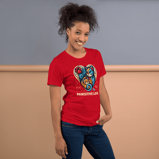 Feline Harmony - Everyday Tee - Unisex Staple Tee - Speak Up 4 Paws