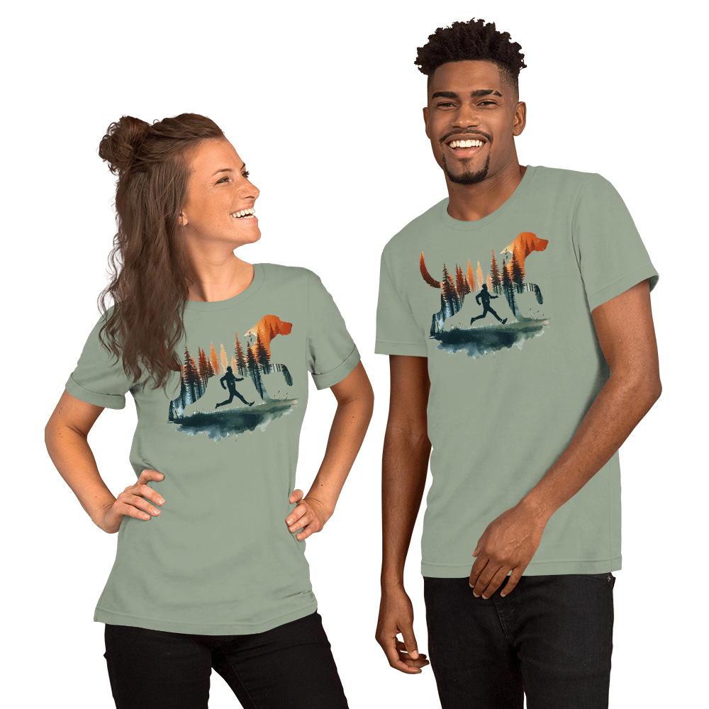 Forest Spirit - Everyday Tee - Unisex Staple Tee - Speak Up 4 Paws