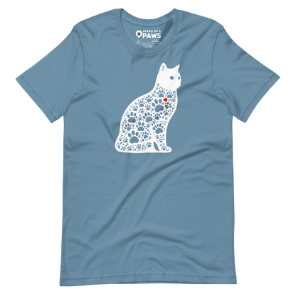 Paws in Harmony - Cat - Unisex Tee