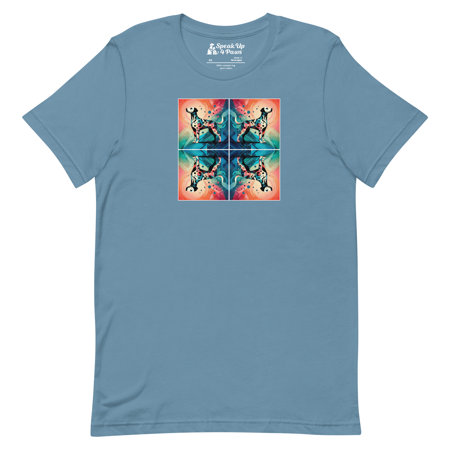 Vibrant Canine Mosaic - Unisex Staple Tee