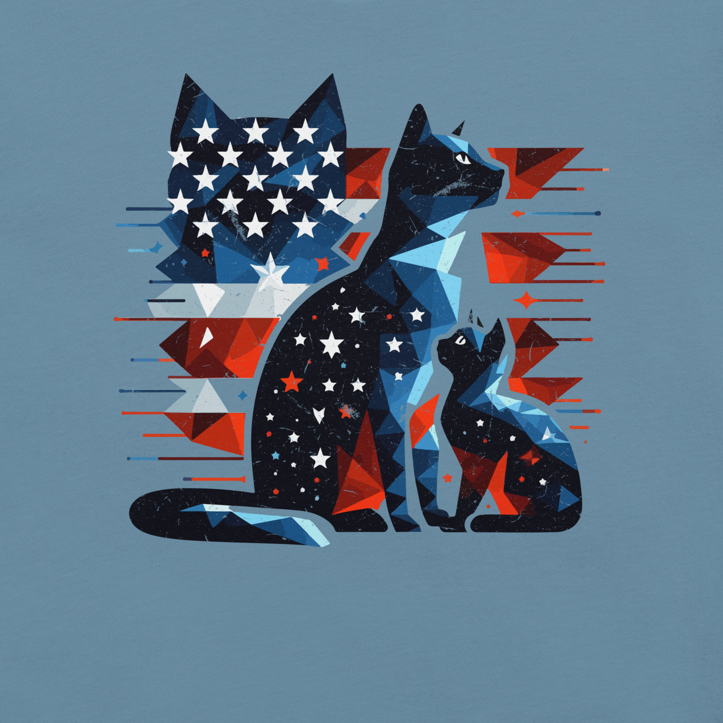 Stars and Stripes Companions - Baby Tee