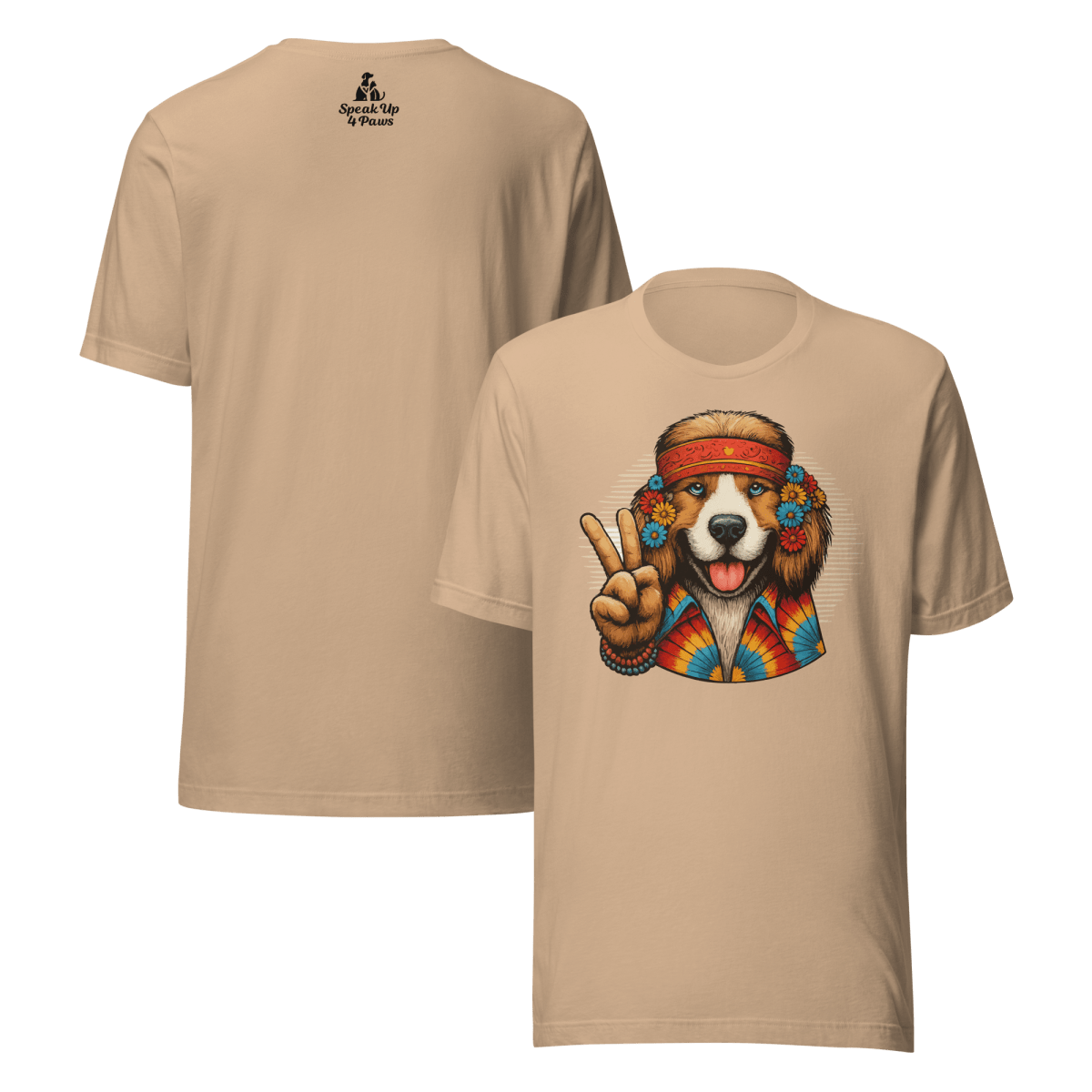 Groovy Canine - Signature Tee - Unisex Staple Tee - Speak Up 4 Paws