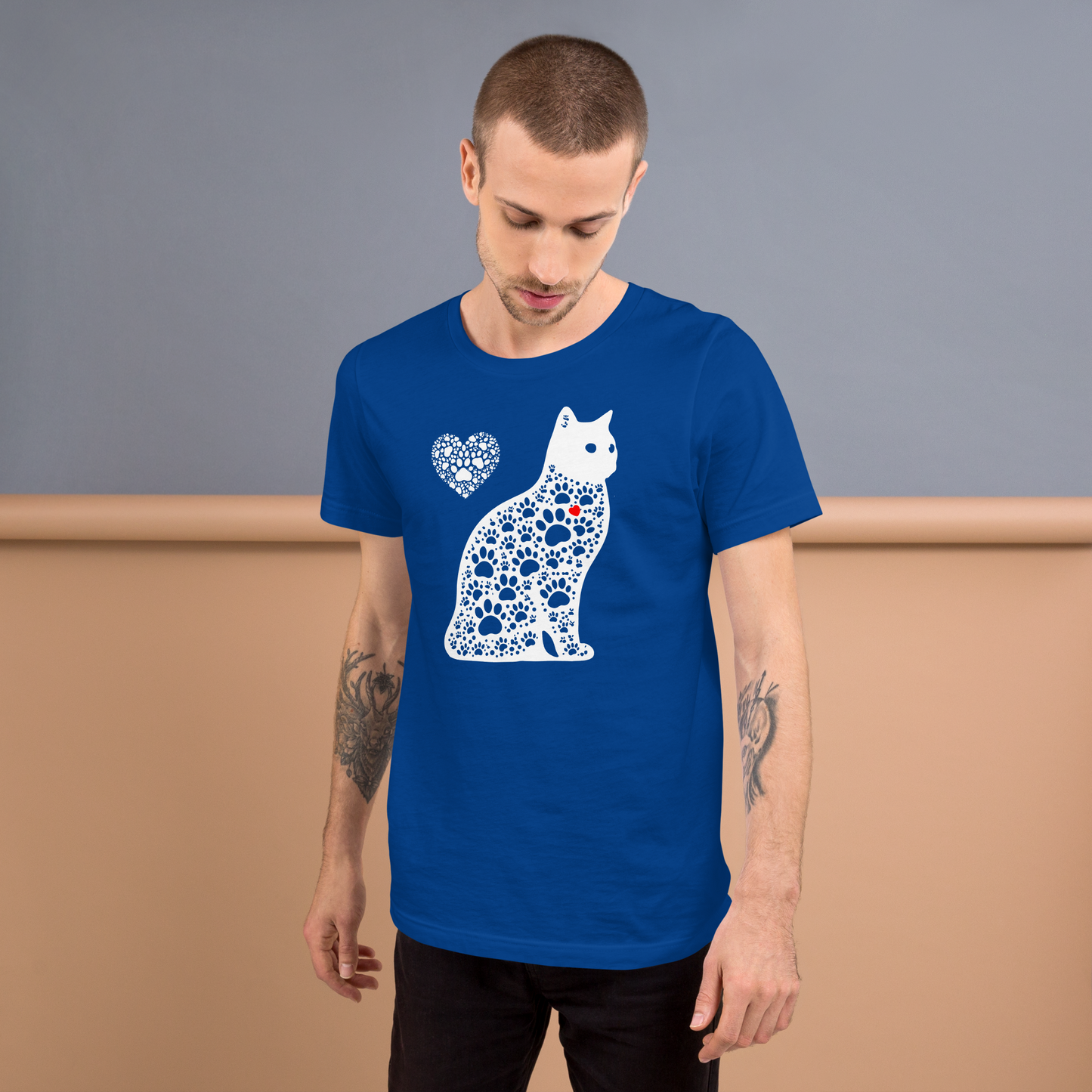 Paws in Harmony - Cat - Unisex Tee