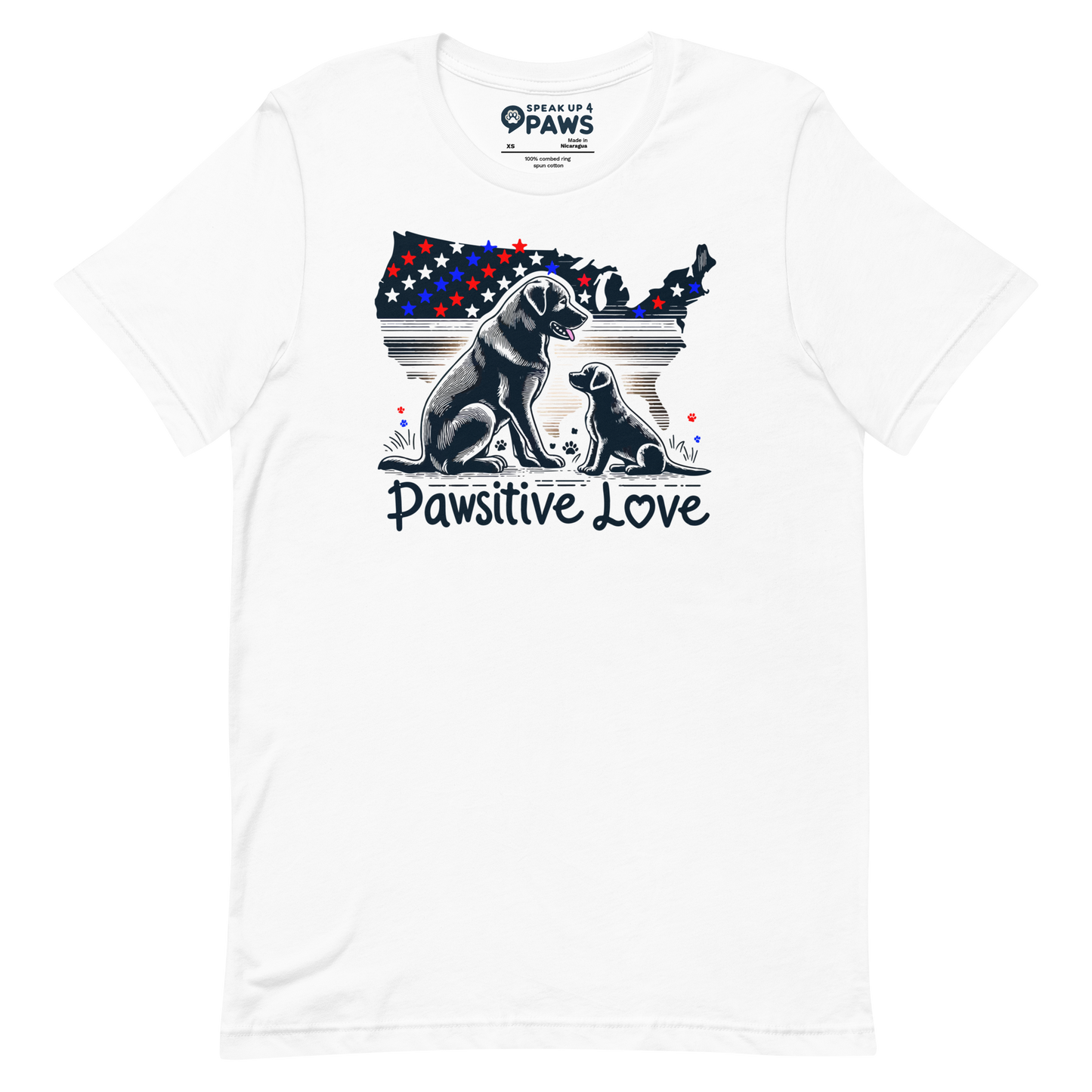 States of Devotion - Pawsitive Love - Unisex Tee