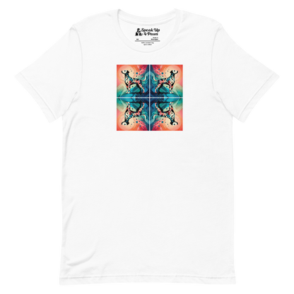 Vibrant Canine Mosaic - Unisex Staple Tee